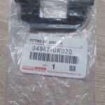 attache plaquette toyota